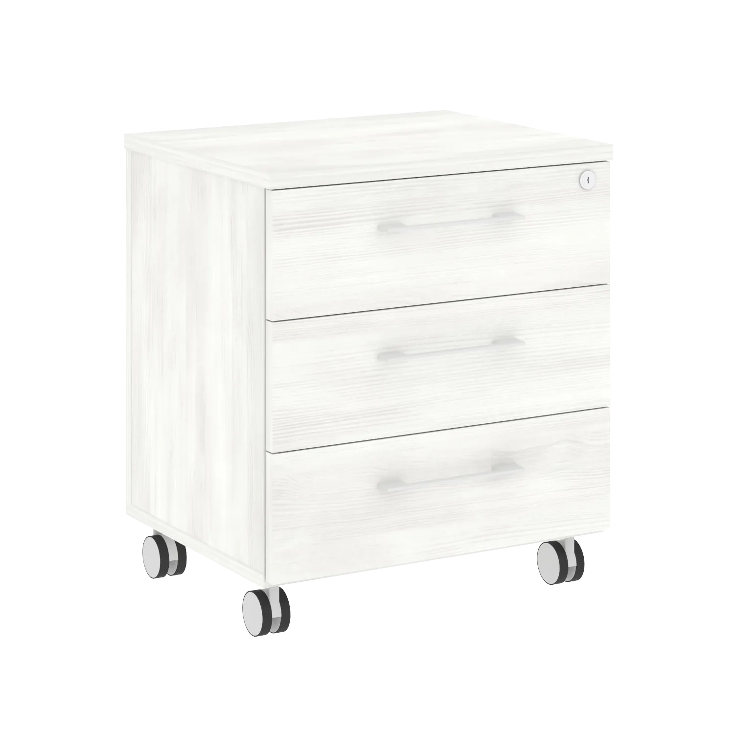 Тумба подкатная 3 ящика Yalta LT.TM снежная патина